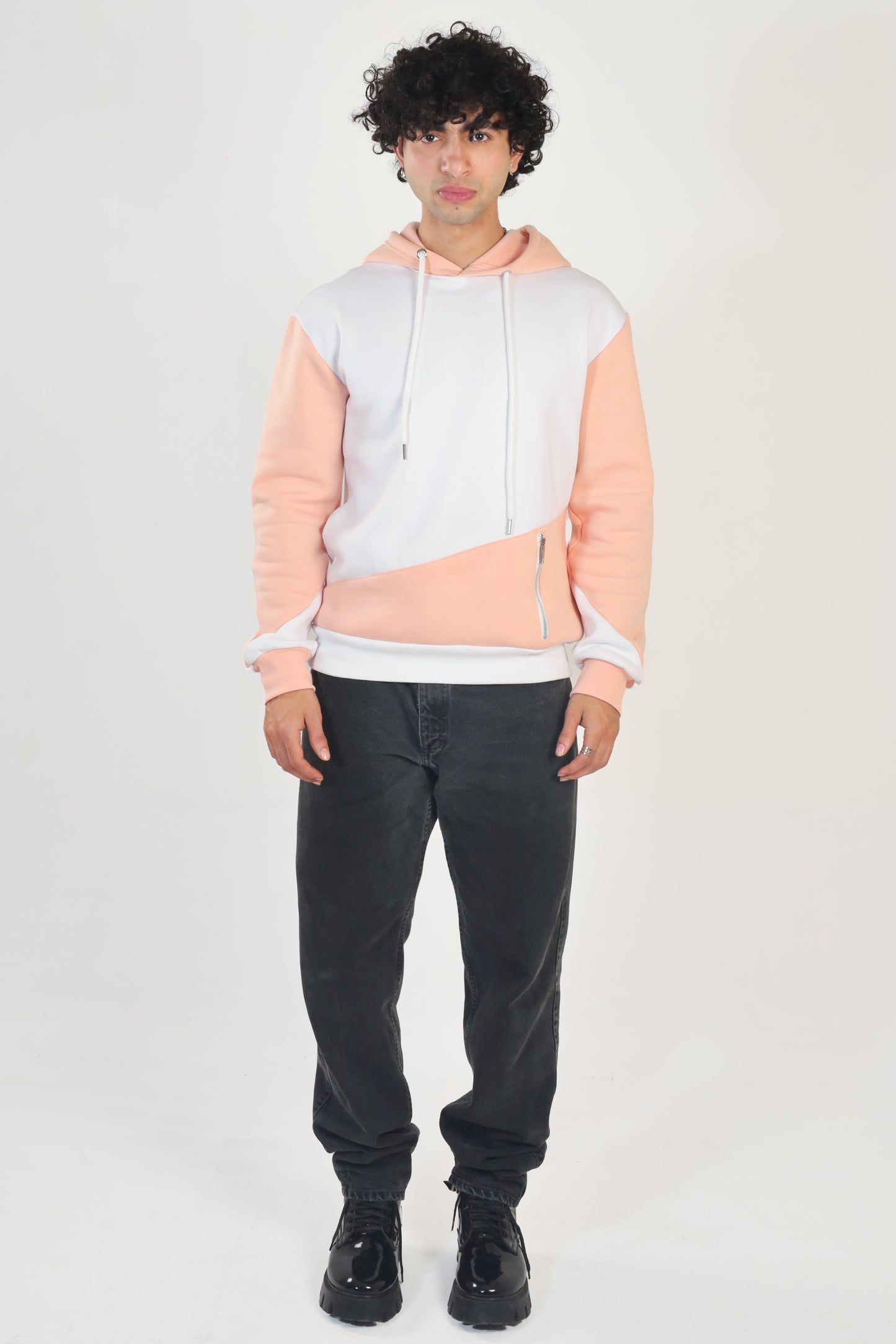 WHITE DUCK HOODIE