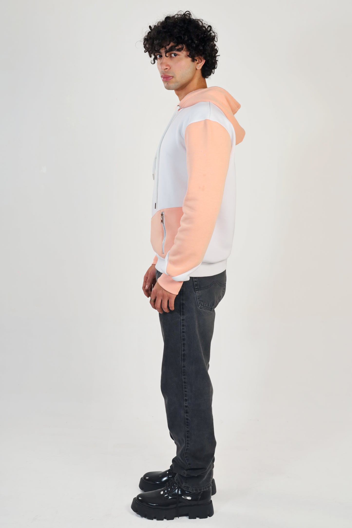 WHITE DUCK HOODIE