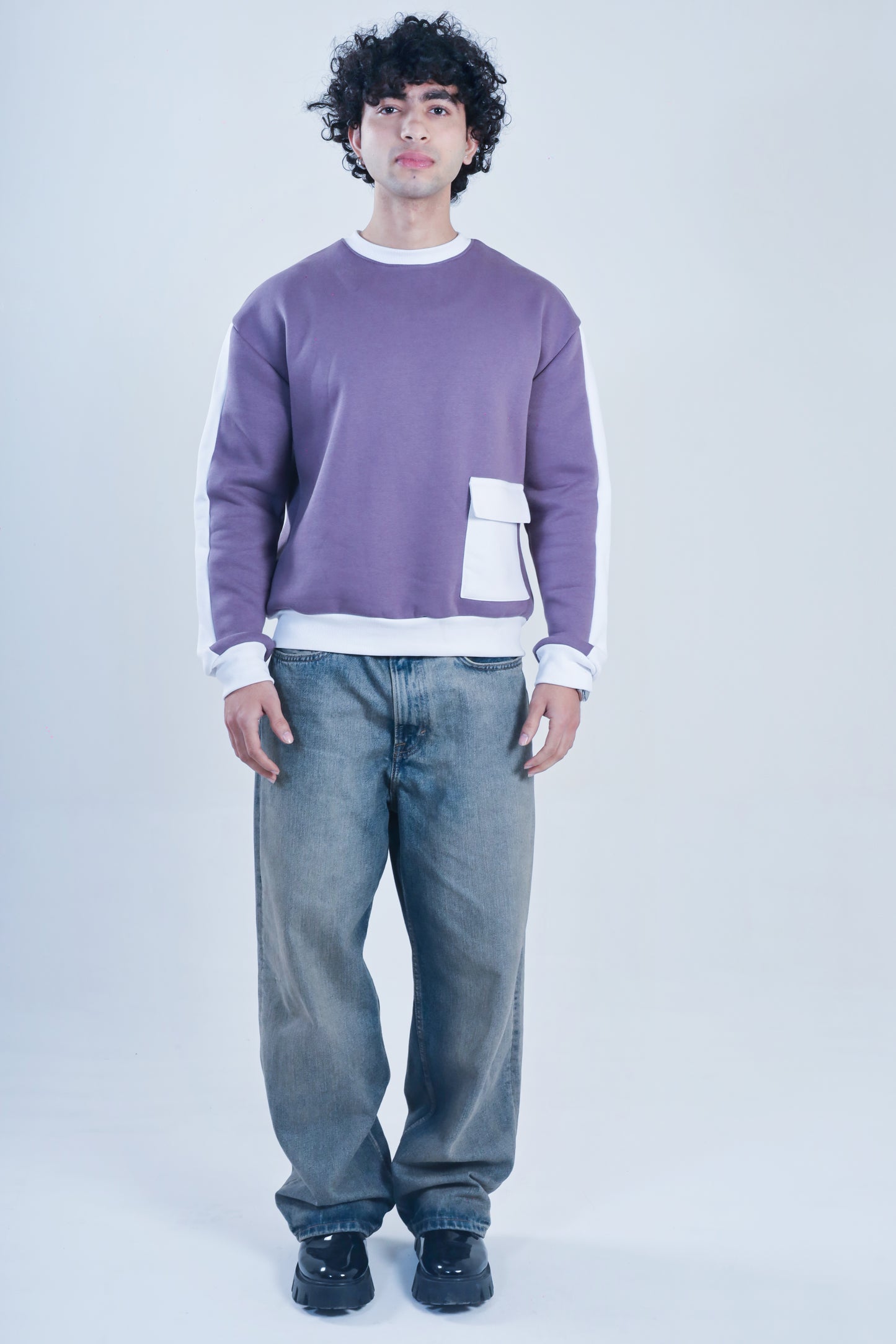 PURPLE RABBIT SWEATSHIRT