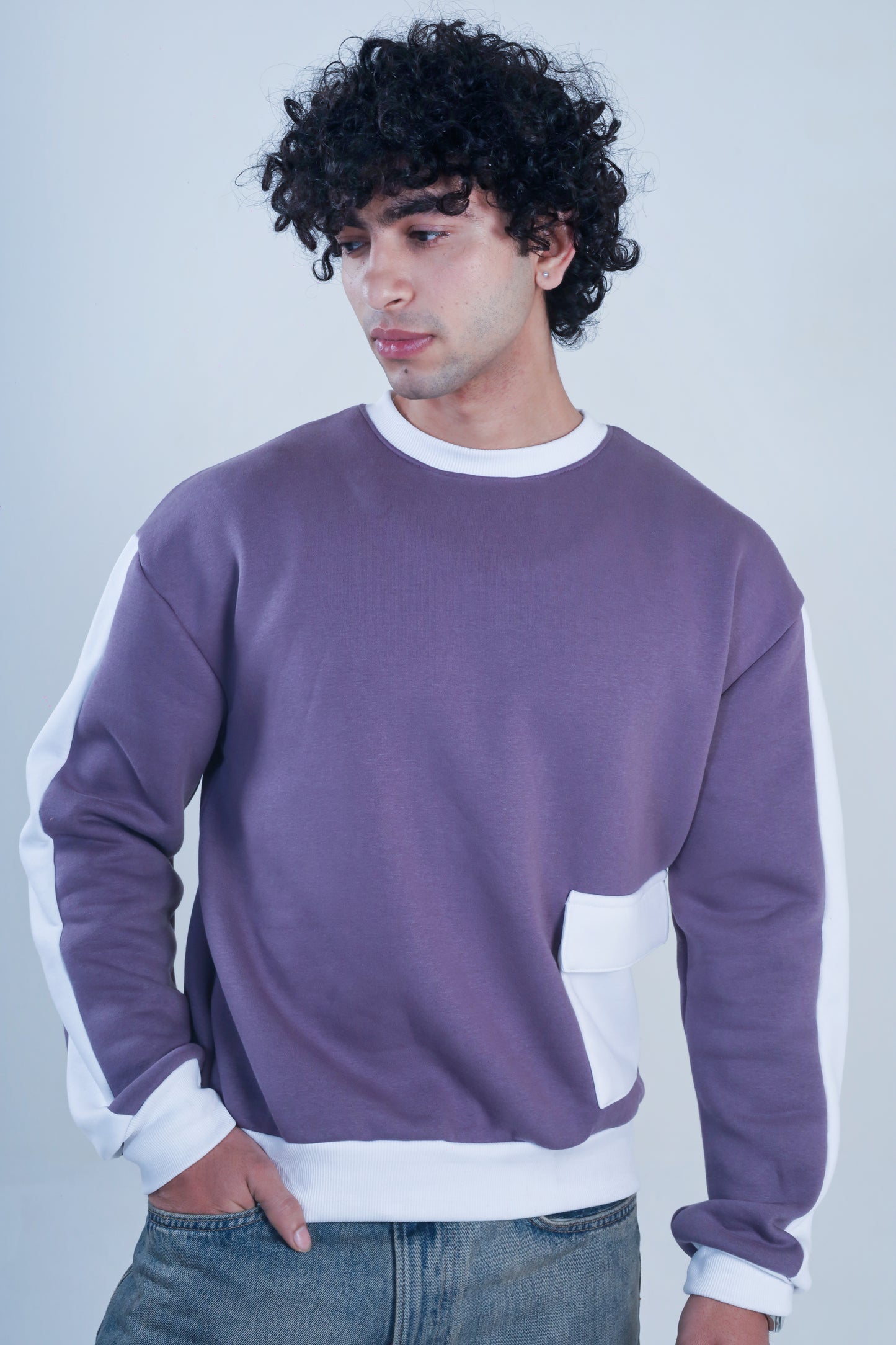 PURPLE RABBIT SWEATSHIRT