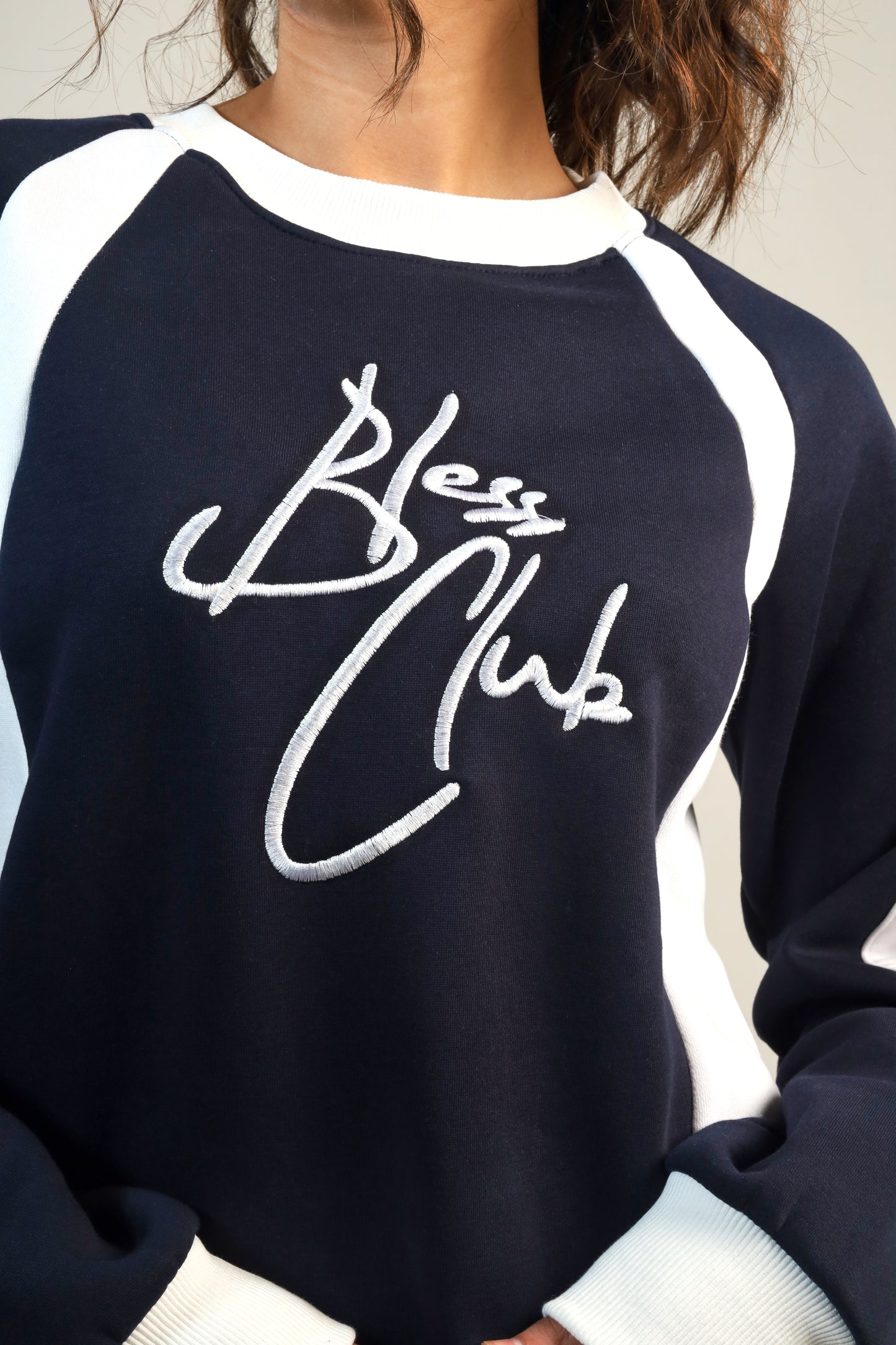 BLUE BLESS CLUB SWEATSHIRT